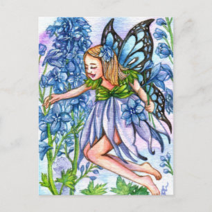 Postal Delphinium Fairy