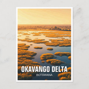 Postal Delta Botsuana de Okavango