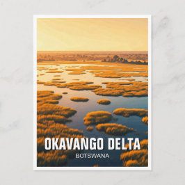 Postal Delta Botsuana de Okavango