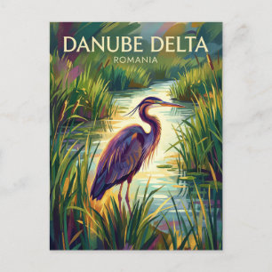 Postal Delta del Danubio Rumania