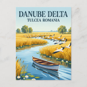 Postal Delta del Danubio Rumania