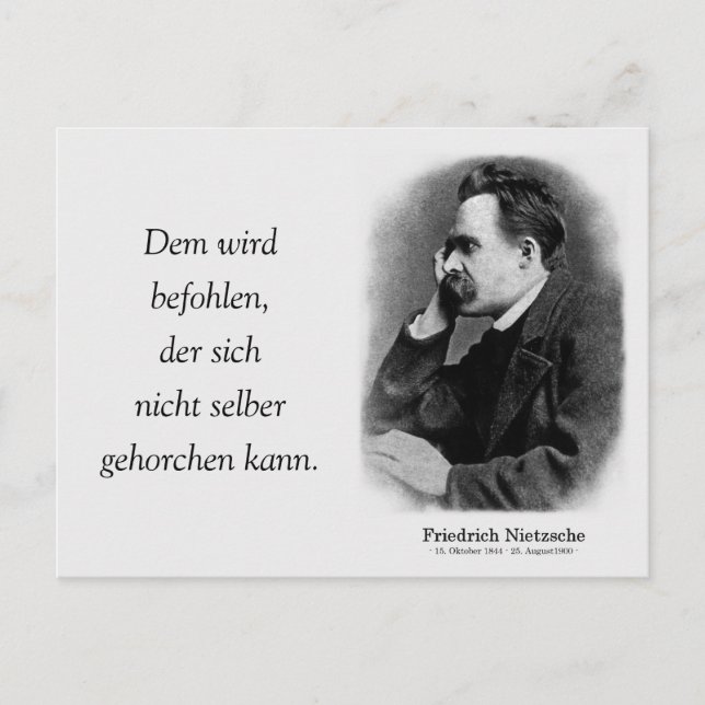 Postal Dem wird befohlen (Anverso)