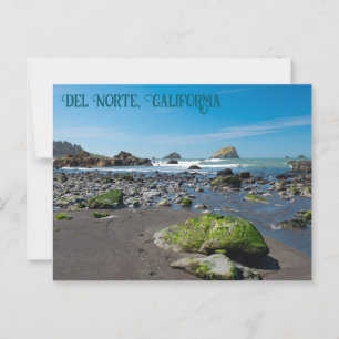 Postal DeMartin Beach Del Norte California