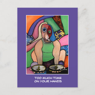 Postal Demasiado Tiempo En Tus Manos En Piezas De Tiempo 