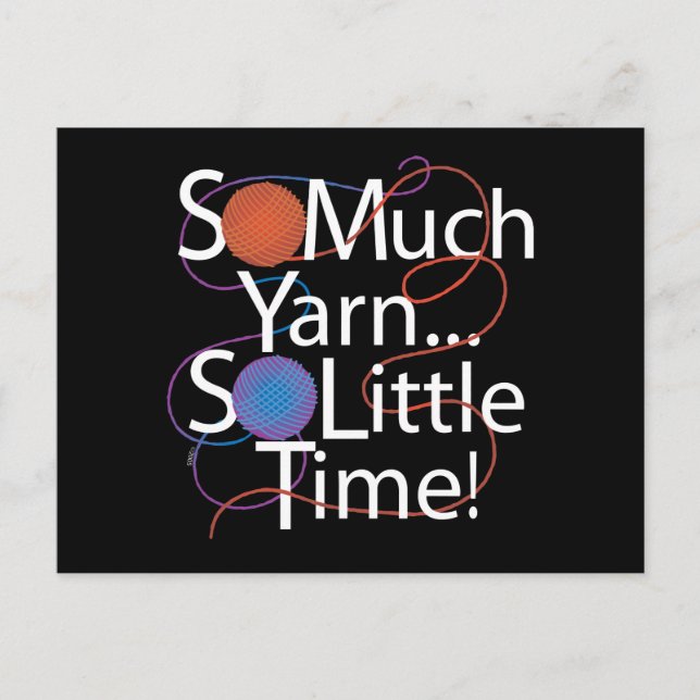 Postal Demasiado yarn (Anverso)