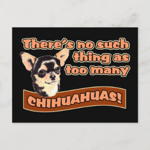 Postal "Demasiados Chihuahuas"