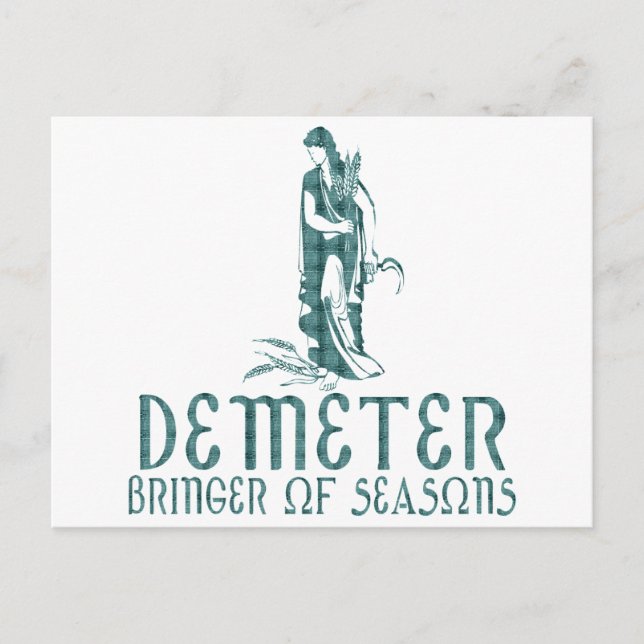 Postal Demeter (Anverso)