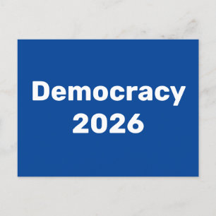 Postal Democracia 2026 Elecciones de mitad de período