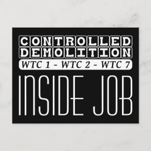 Postal Demolición Controlada complejo WTC Trabajo interno