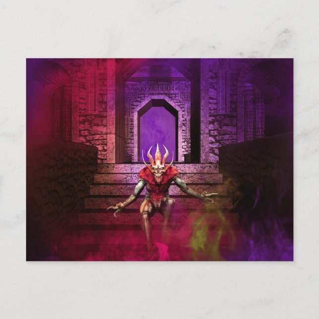 Postal Demon Dance (Anverso)