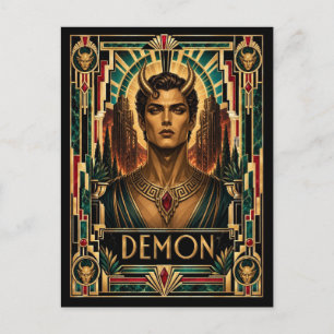 Postal Demonio, Art Deco Mitológico