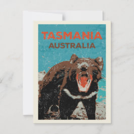 Postal Demonio de Tasmania, isla de Tasmania, Australia