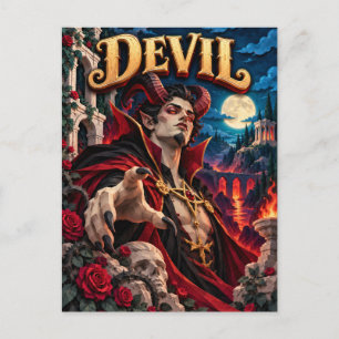 Postal Demonio, Monstruo de Papel Cortado