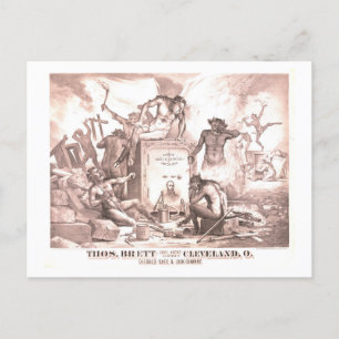 Postal Demonios/demonios frustrados con seguridad de Dieb