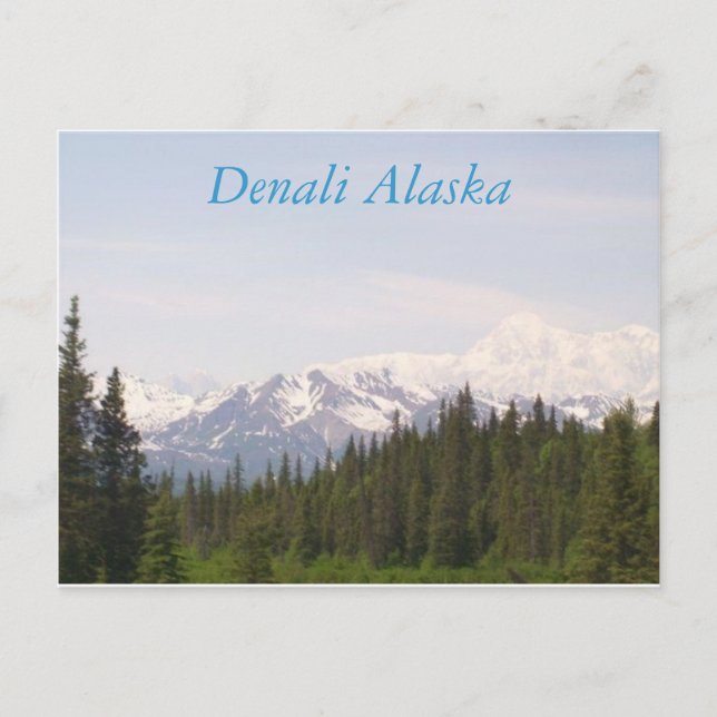 Postal Denali, Denali Alaska (Anverso)