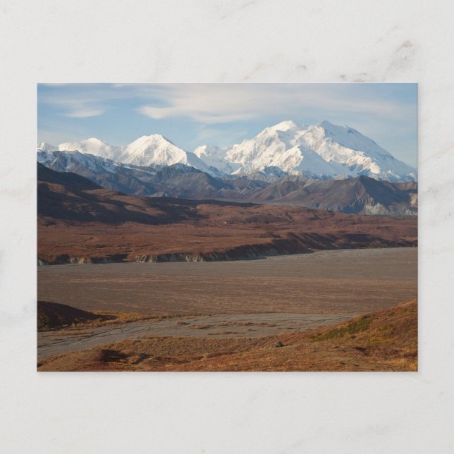 Postal Denali, Monte McKinley (Anverso)