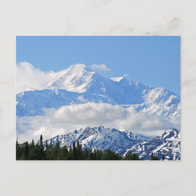 Postal Denali / Mt McKinley Alaska (Anverso)