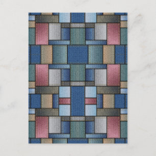 Postal Denim Patchwork