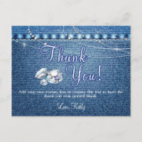 Denim y Diamantes Gracias Cartas