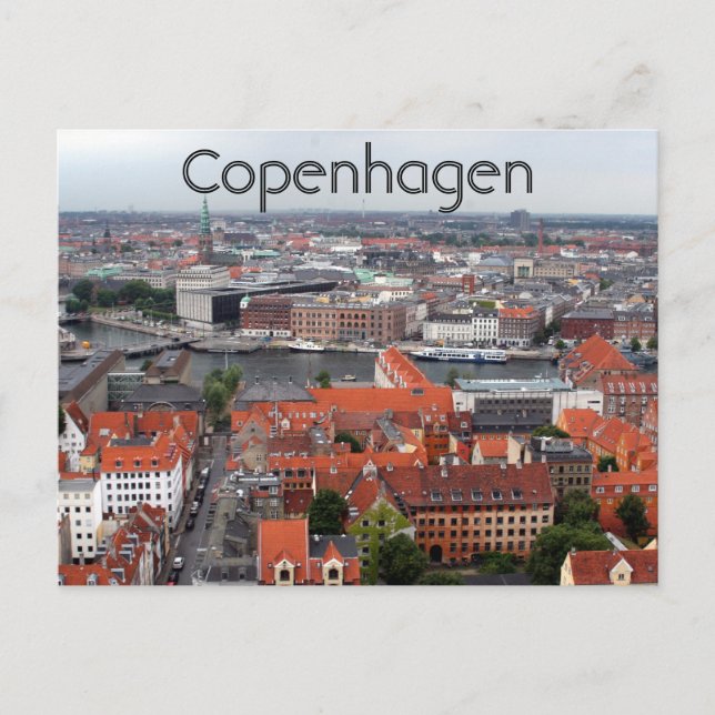 Postal denmark de copenhague (Anverso)