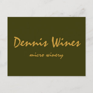 Postal Dennis Wines