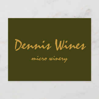 Postal Dennis Wines