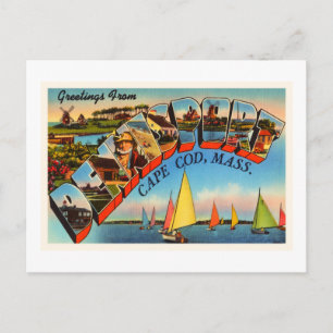 Postal Dennisport Cape Cod Massachusetts MAMÁES Viejos Vi