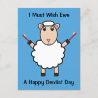 Dentist Day Sheep Toothcel Wish Ewe Personaliza
