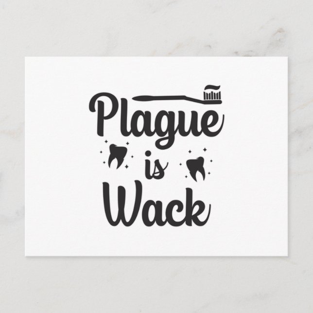 Postal Dentist Dental Médica Boca Dientes Dientes Dientes (Anverso)