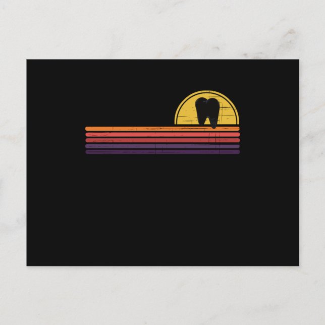 Postal Dentist Dental Tooth Teeth (Anverso)
