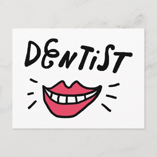 Postal Dentist Smile (Anverso)