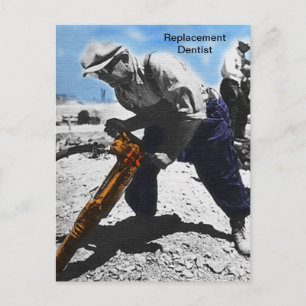 Postal Dentista de reemplazo