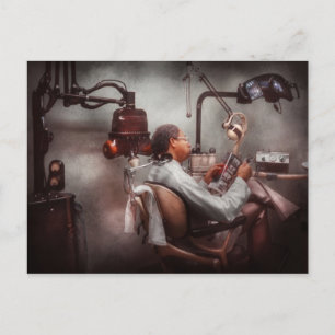 Postal Dentista - Esperando al dentista