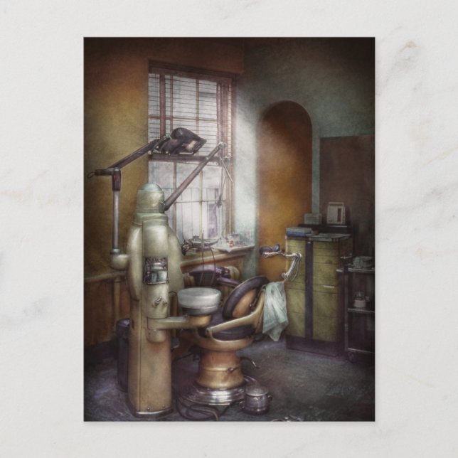 Postal Dentista - Oficina Dental alrededor de los años 40 (Anverso)