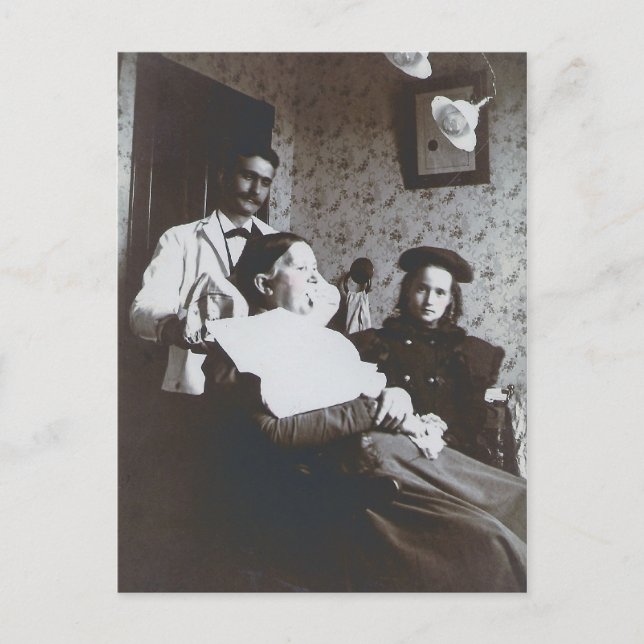 Postal Dentista Vintage (Anverso)