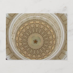 Postal Dentro de la rotonda en el Capitolio de Texas