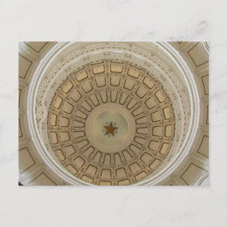 Postal Dentro de la rotonda en el Capitolio de Texas