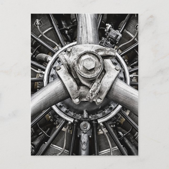 Postal Dentro de una hélice (Anverso)