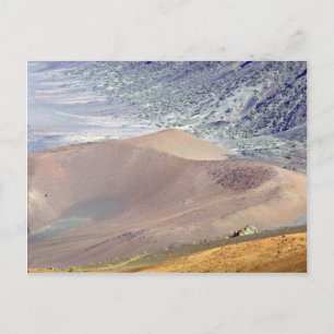 Postal Dentro del cráter Haleakala, Maui, Hawaii, EE.UU.