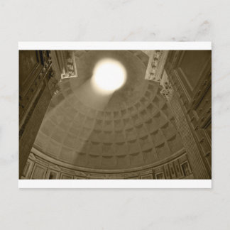 Postal Dentro del panteón, Roma