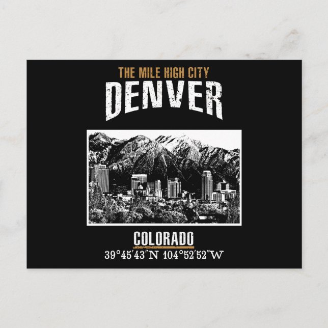 Postal Denver (Anverso)