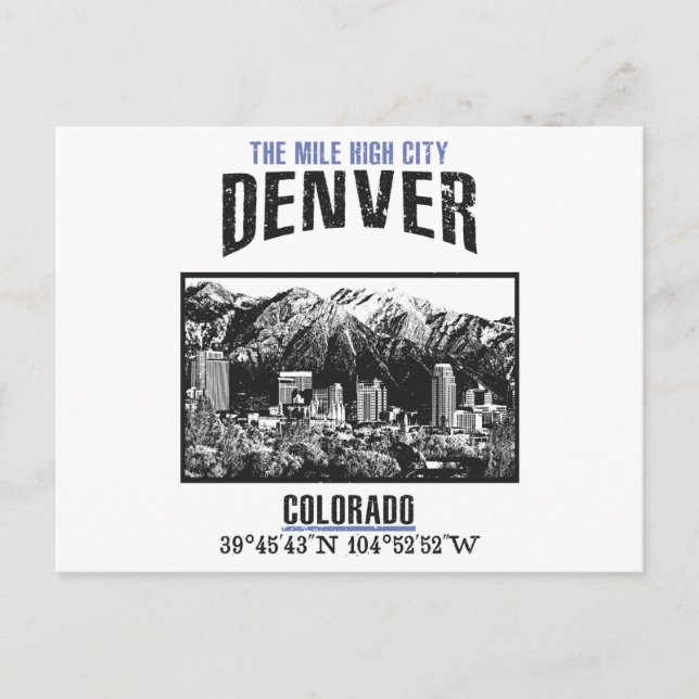Postal Denver (Anverso)