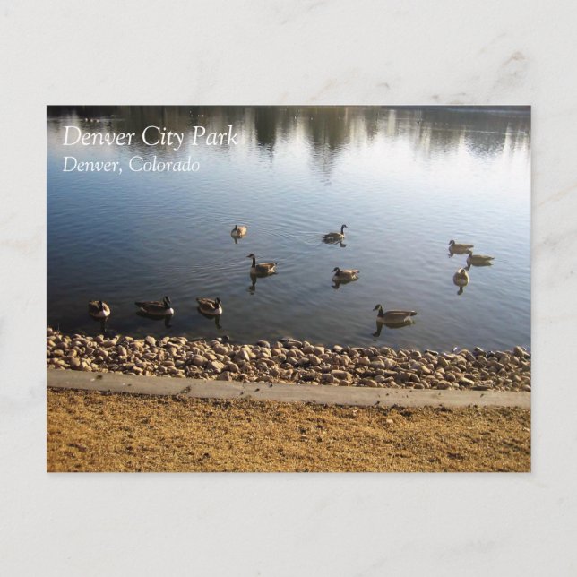 Postal Denver City Park, Denver, Colorado (Anverso)