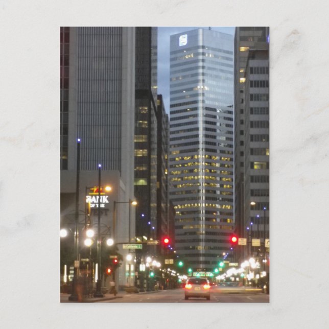 Postal Denver, Colorado - Una Ciudad De Mile (Anverso)