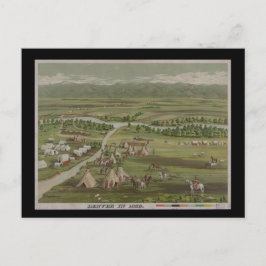 Postal Denver en 1859