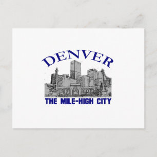 Postal Denver, la ciudad de la Milla de altura