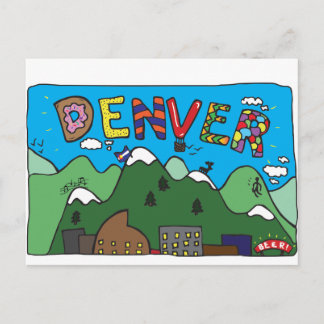 Postal Denver Postcard