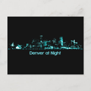 Postal Denver Skyline