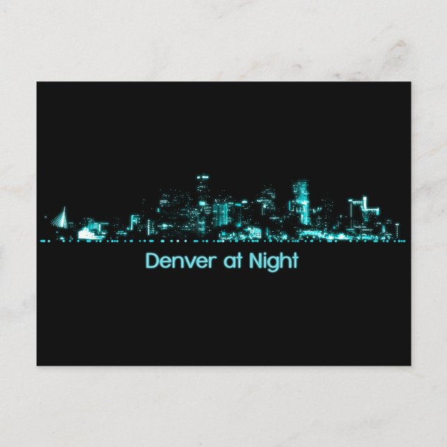 Postal Denver Skyline (Anverso)