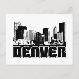 Postal Denver Skyline